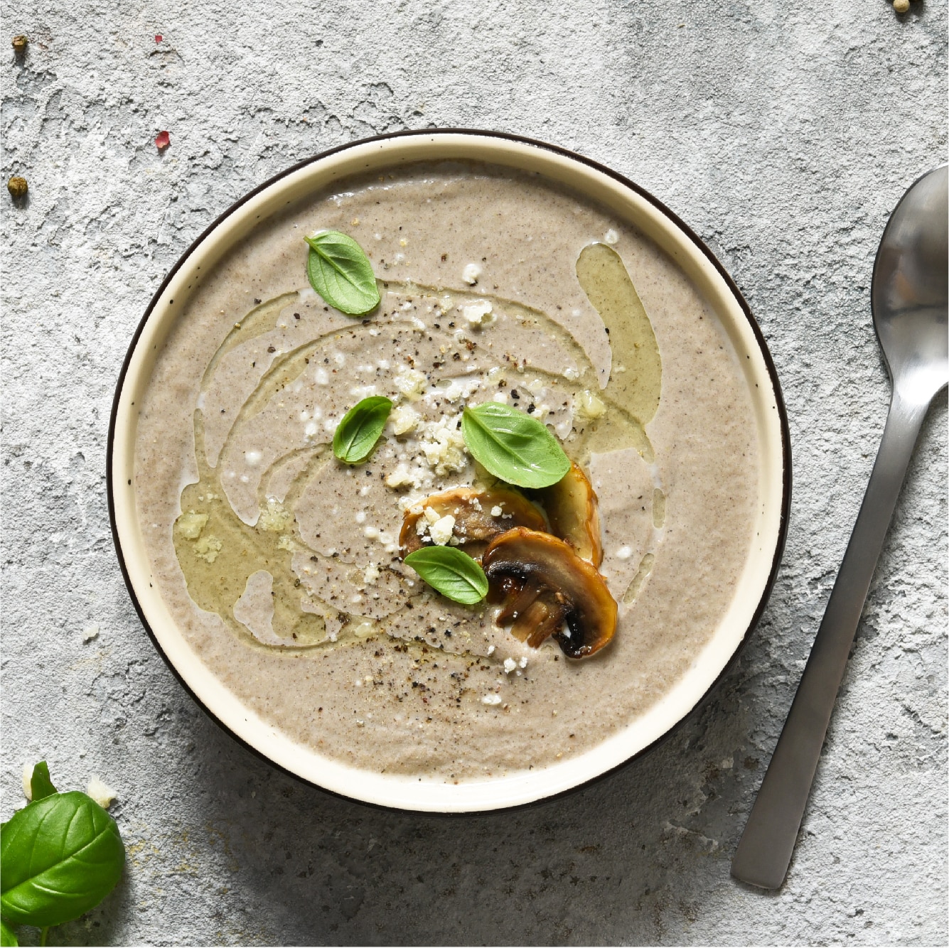 Mushroom Truffle Soup
